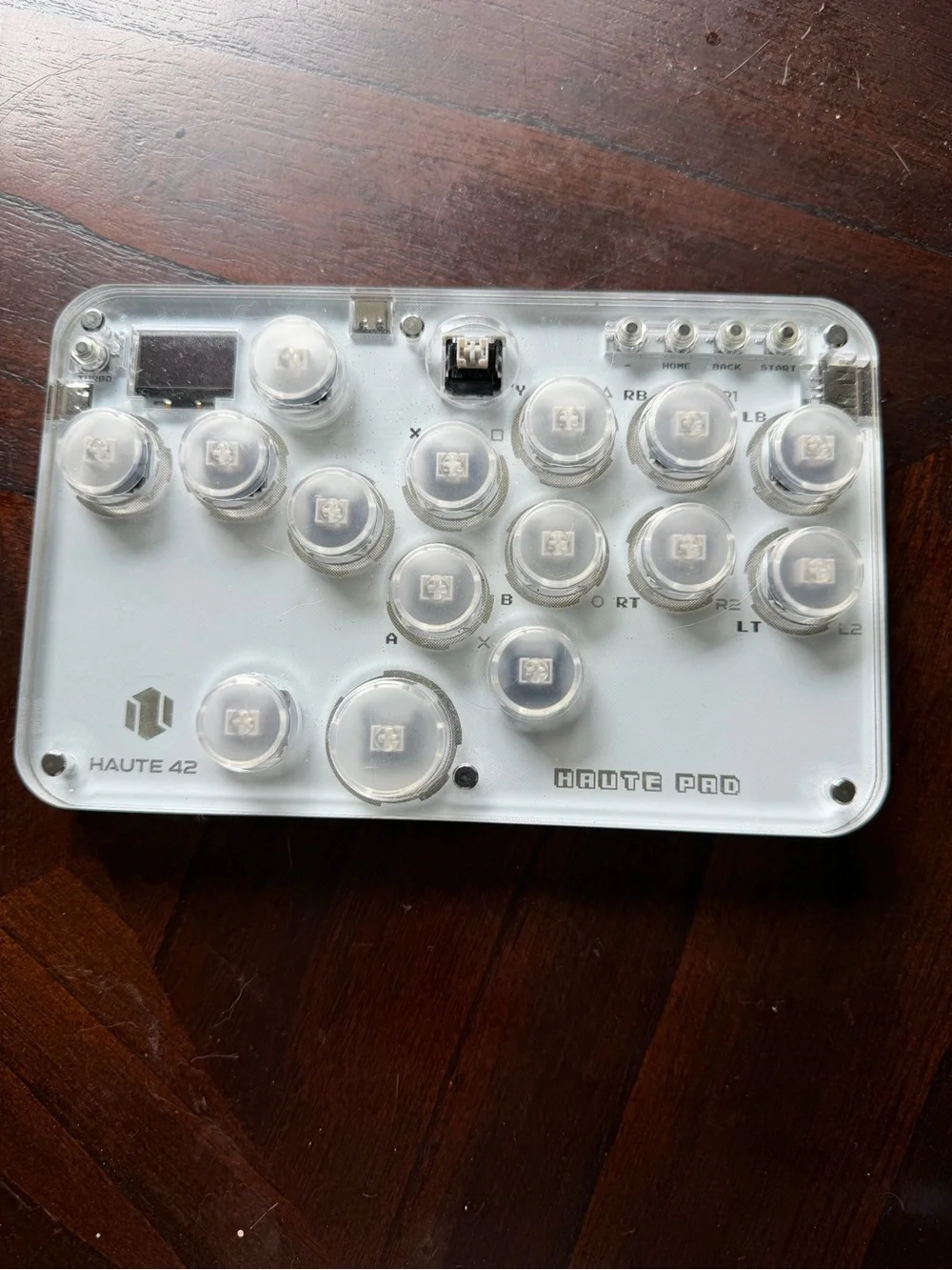 NBA Black Arcade-Style Fightstick Controller with Compact Button Layout